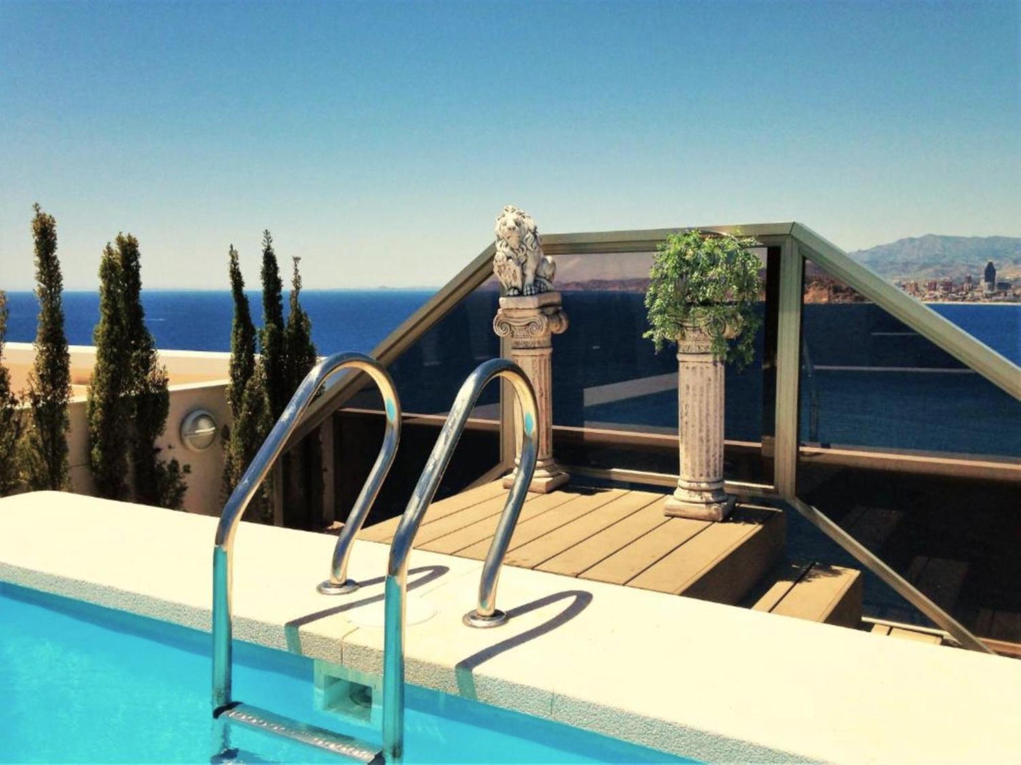 Benidorm Gemelos Penthouse With Private Pool Bagian luar foto