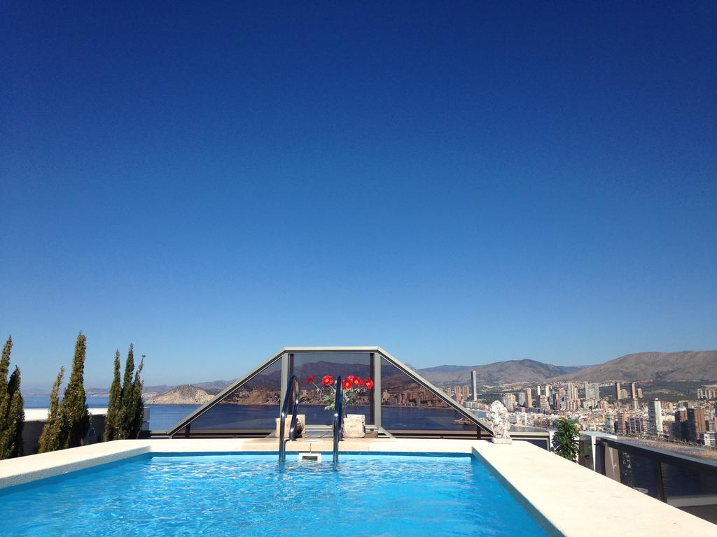Benidorm Gemelos Penthouse With Private Pool Bagian luar foto